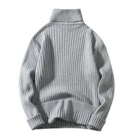 Пуловери за жени мъжки есенен и зимен вълнен пуловер кръг врата Пуловер дънна риза Всички съответстващи високи врат Топ Дамски топове