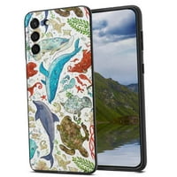 Съвместим с калъфа за телефон на Samsung Galaxy, Whale-111-4- Case Men, гъвкав силиконов шоков калъф за Samsung Galaxy S23