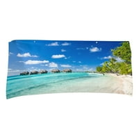 Meitianfacai Microfiber Beach Toyles Gifts- Голяма плувна кърпа бързо бързо сухо абсорбиращ лек пясък безплатни кърпи за баня пясъчна кърпа