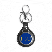 Европейски съюз Контакт I You Key Link Chain Ring Keyholder Finder Hook Metal