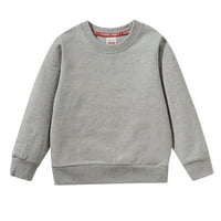 Кали _ Магазин момчета модни Суитчъри и суитчъри момчета удобни Пуловер Мода Суитчъри за деца сиво, 6-години