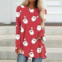 Блуза за жени облечени - Пуловер с дълъг ръкав с дълъг ръкав 50% отстъпка