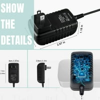 -Geek AC Адаптер замяна на LCD монитор WL захранващ кабел за захранване PSU
