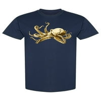 Реколта октопод тениска Мъже-изображение от Шатерсток, Мъжки х-голям