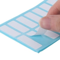 Лепкав бял етикет празни самозалепващи стикери за бележка или етикети, листове с етикети