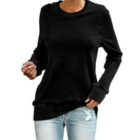 Adviicd тениски за жени летни върхове за жени Crewneck Loose Fit меки тениски