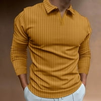 Мъжки Поло Ризи Ежедневни Леки Пуловер Тънък Голф Ризи