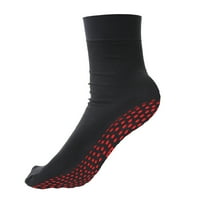 компресионни чорапи чорапи за жени Унисе самостоятелно топли чорапи чорапи отопление турмалинови чорапи чорапи за мъже черни Един размер