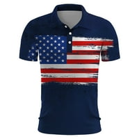 Мъжки голф риза Небрежни спортове V оребена яка с късо ръкав мода за небрежен солиден цвят обикновена пролет и лято редовно прилепване