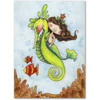 Търговска марка изобразително изкуство морска принцеса платно изкуство от Дженифър Нилсон