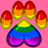 + Гордост сърце отпечатък-гей жени розов Хедър Графичен състезател обратно потник-дизайн от хора ХС