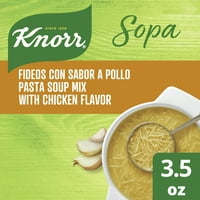 Knorr sopa паста супа mi пилешка юфка 3. унция