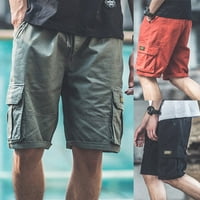 Fule мъже ежедневни модни chino cargo шорти панталони много джобове летни плажни панталони