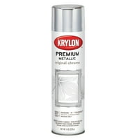 Krylon Premium Metallic Spray Paint, Oz., Оригинален хром