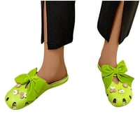 Ауфмер обратно в колежа летни чехли за жени дамски модни сандали Папийонка половин обвивка удобни меки подметки летни спестявания клирънс
