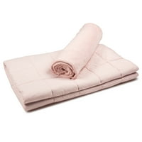 Сън терапия претеглена одеяло и капак, 20 кг, 80, Руж