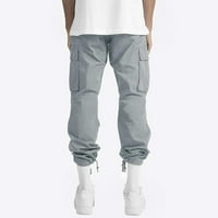 Мъжки товарни панталони за атлетични джобове за атлетични джобове за джогинг за джогинг за джогинг на леки панталони на открито на открито на открито на открито