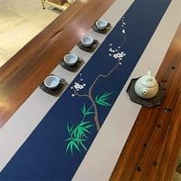 Рустик бельо за бельо, водоустойчив китайски традиционен плат за маса за кафене хол за трапезария селска къща маса decors-k-150x 60x