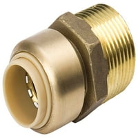 Продукти 630-134HC Proline Brass, редуциращ адаптер Push MPT DIA. в