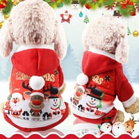 Дрехи за домашни любимци дрехи за домашни любимци средни кучета четири крака Коледа снежен човек куче котка дрехи за домашни любимци нови дрехи за домашни любимци Коледна принцеса Туидове
