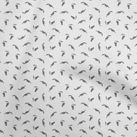 Oneoone Polyester Spande Grey Fabric Toucan Sewing Craft Projects Fabric отпечатъци от двор