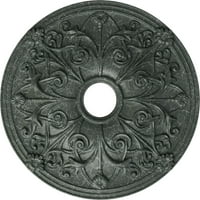 Екена Милуърк 5 8 од 7 8 ИД 1 8 п Джейми таван медальон, ръчно рисуван Атински зелен пращене