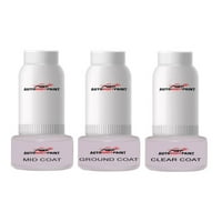 Докоснете Basecoat Plus Clearcoat Spray Paint Kit, съвместим с Ruby Red Metallic Explorer Ford