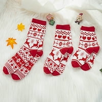 Miayilima чорапи удобни чорапи 1pair чорап Коледа винтидж деца възрастни чорапи
