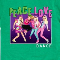 Jojo Siwa - Peace Love Dance - Thddler and Youth Graphic Thris