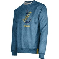 Мъжки Royal Lake Superior State Lakers Tennis Name Drop Crewneck пуловер суичър