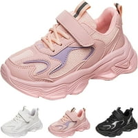 Малко дете момичета момчета окото маратонки кука линия гумени обувки дишащи Спортни обувки за малко дете малко дете голямо дете