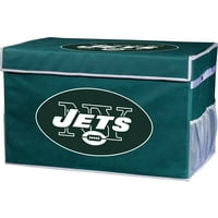 Франклин спорт НФЛ Ню Йорк Джетс сгъваеми кутии за съхранение на обувки-малки