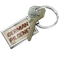 Keychain немска бира Pilsener, винтидж стил