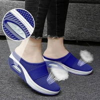 Feiboyy Air Cushion Slip-On Orthopedic Diabetic Walking Shoes с арка поддръжка плетат ежедневен комфорт на открито ходене