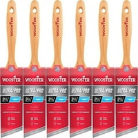 Wooster Reguine 2.5 Ultra Pro Firm ъгъла Paintbrush # 4177-2.5-6pk