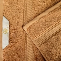 Египетски памук 2 части силно абсорбиращ плюшен солиден лист баня, комплект от превъзходна, ръжда
