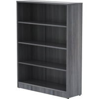 Рафтове за шкафове за книги на Lorell 36 x12 x48 изветрял въглен 69566