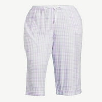 Джойспун Дамски тъкани изрязани пижама панталони, размери с до 3х