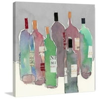 Marmont Hill Wine Party II рисуване на печат върху опаковани платно