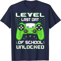 Дърво Последните Дни на завършване на училище детска градина геймър момчета тениска