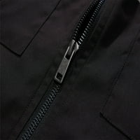 Sayhi Color Съвпадащо яке за сваляне на ветроустойчиво памучно яке за мъже за мъже метеорологични якета якета