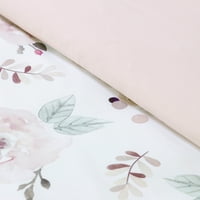 Южен Бряг Дриймит завивка акварел Цветен, пълен размер, бяло и розово