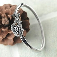 Miyuadkai Rings Rose Do Old Modern Retro Анвир пръстен минималистичен до стил личностни пръстени бижута C един размер