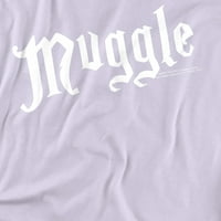 Хари Потър HP Мъгъл женски валцуван ръкав модна тениска