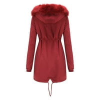 Фесфесфес палто с качулка за жени удобен стилен шев Дълъг ръкав пуловер ежедневни дълги жилетки върхове продажба елементи