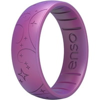 Enso Rings Classic Etched Legends Series Silicone Ring - - Fairy Magic