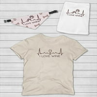 Love Wine Petparent тениска мъже -smartprints дизайни, мъжки 3x-голям