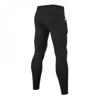 Hazel Tech-компресионни панталони мъже суитчъри сухи прохладни спортове тесни панталони Фитнес тренировъчни панталони високи еластични панталони