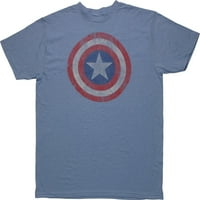 Тениска с качулка с качулка на капитан Америка