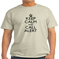 Cafepress - Запазете спокойствие и обадете се на тениска - лека тениска - CP